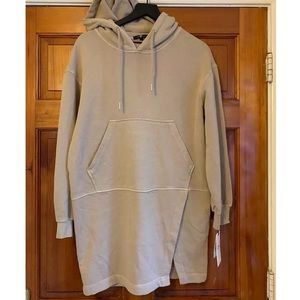 7 for all mankind tan/nude hoodie NWT